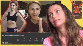 Freelee reacts to Dr Drays What I eat in a day and Four Sigmatic Coffee Review [upl. by Gokey]