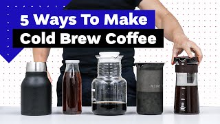 How To Make Cold Brew Coffee At Home [upl. by Lennej]