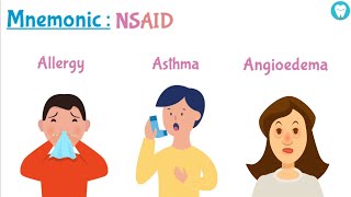 Nonsteroidal Antiinflammatory Drugs NSAID Contraindications Mnemonics [upl. by Sulecram]