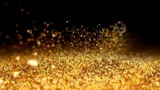 FREE HD Gold Background Glitter Gold Dust Download Stock Footage [upl. by Levy]