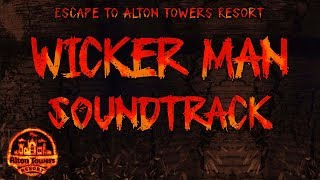 Alton Towers  Wicker Man Soundtrack [upl. by Atteynek343]