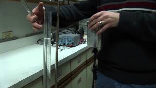 Resonance tube demonstration [upl. by Lianna675]