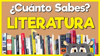 ¿Cuánto sabes de LITERATURA✒️📙 📚 TestTrivialQuiz [upl. by Calle]