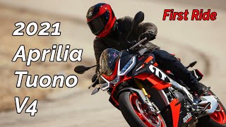 2021 Aprilia Tuono V4 Review [upl. by Edyth756]