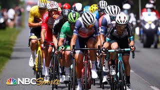 Tour de France 2021 Stage 7 extended highlights  Cycling on NBC Sports [upl. by Leamsi]