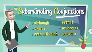 ESL  Subordinating Conjunctions [upl. by Aivon]