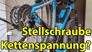 Shimano Schaltung  Kettenspannung [upl. by Ojoj]