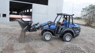 12 series AllWheel Steer Loaders from MultiOne [upl. by Flavio]