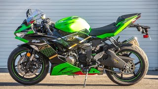 2020 Kawasaki Ninja ZX6R Review  MC Commute [upl. by Ferneau245]