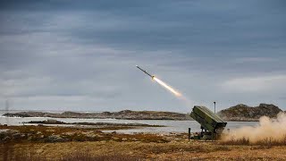 NASAMS Norwegian Advanced Surface to Air Missile System In Action [upl. by Plotkin]