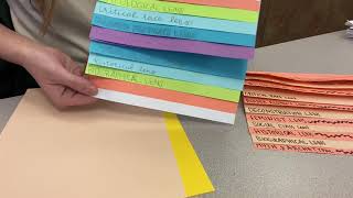 Create a foldable flip book [upl. by Anileve]