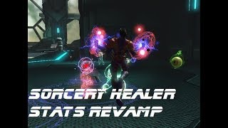 DCUO Stats Revamp Sorcery Healer Loadout Skill Points amp Spec [upl. by Charmion]