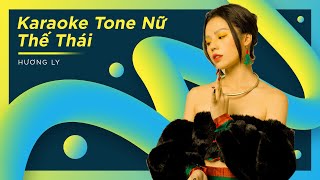 Karaoke  Thế Thái  Hương Ly  Tone Nữ  Beat Gốc Chuẩn [upl. by Brookes75]