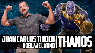 Entrevista a Juan Carlos Tinoco Voz de Thanos [upl. by Netsyrc]