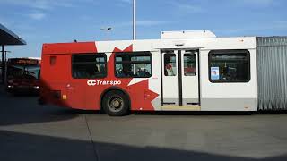 OC Transpo Rush Hour at Tunneys Pasture Station [upl. by Marcelline]