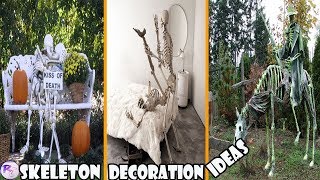 Skeleton Decoration Ideas To Try This Halloween [upl. by Hallette]