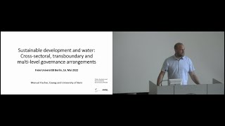 Sustainable development and water crosssectoral transboundaryampmultilevel governance arrangements [upl. by Gurtner]