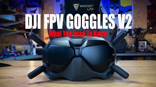 DJI FPV Goggles V2  Overview Of The Updates [upl. by Ennoryt]