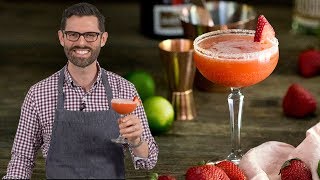 Strawberry Margarita Recipe [upl. by Nedia]