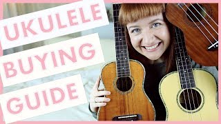 Ukulele Buying Guide  Compare Prices Sizes Brands Woods Sounds and More [upl. by Corbie]