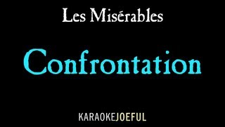 Confrontation Les Miserables Authentic Orchestral Karaoke Instrumental [upl. by Clara]