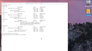 Mount and Unmount Disks in OSX Terminal [upl. by Auqined]