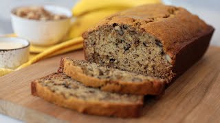 The PERFECT Banana Bread Recipe  Baking Basics [upl. by Uis41]