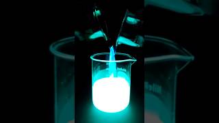 Using luminol to make a glowing waterfall [upl. by Rhianon]