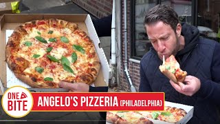 Barstool Pizza Review  Angelo’s Pizzeria Philadelphia [upl. by Cida]