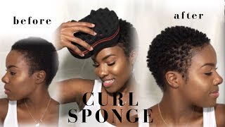 Curl Sponge Tutorial  Nia Hope [upl. by Nonnarb]