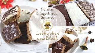 Lebkuchen Recipe  German Gingerbread [upl. by Atiner]