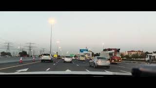 Al Khail Road Dubai UAE [upl. by Anelyak937]