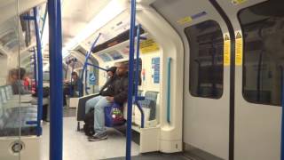 Journey on The Victoria Line 2009 Stock 14014 Walthamstow Central [upl. by Siari192]