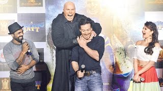 UNCUT Flying Jatt Trailer Launch  Tiger Shroff Jacqueline Fernandez amp Nathan Jones [upl. by Ardelle541]