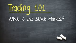 Trading 101 What is the Stock Market [upl. by Atikehs]