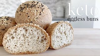 Keto Eggless Vegan Buns [upl. by Ynnavoig]