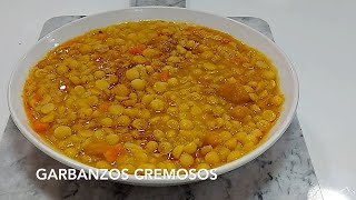 GARBANZOS CREMOSITOS  ECONÓMICOS Silvana Cocina [upl. by Coombs]