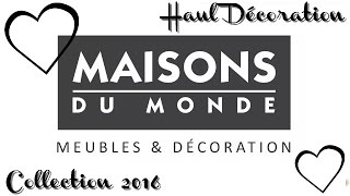 HAUL déco → Maisons du Monde [upl. by Ofori]