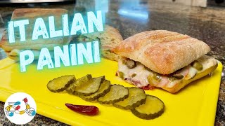 Italian Panini Recipe [upl. by Anihcak]