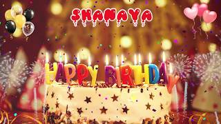 SHANAYA Birthday Song – Happy Birthday Shanaya [upl. by Klina]