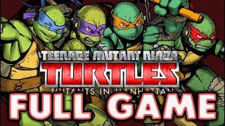 Teenage Mutant Ninja Turtles Mutants in Manhattan FULL GAME Longplay PS4 [upl. by Nileuqay]