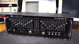 Electronic Repair Stereo Audio Equalizer From The 1980s [upl. by Demahom]