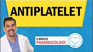 Pharmacology  Antiplatelet nursing RN PN NCLEX [upl. by Nauwtna763]