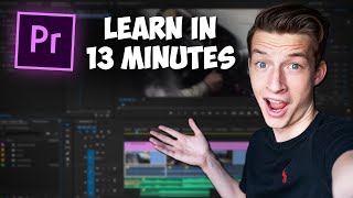 Premiere Pro Tutorial for Beginners 2022  Everything You NEED to KNOW [upl. by Wurster429]