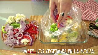 Cómo hacer vegetales al horno [upl. by Crysta]