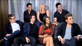 Ian Somerhalder amp Nina Dobrev Best TVD Moments from 100 Episodes  Exclusive [upl. by Cram]