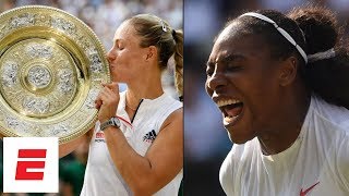 Wimbledon 2018 Highlights Kerber stuns Serena Williams to win 3rd Grand Slam title  ESPN [upl. by Dahij]