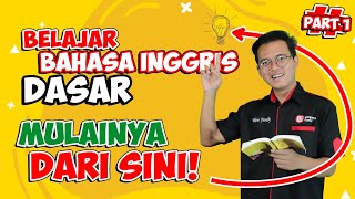 BELAJAR BAHASA INGGRIS DASAR  PART OF SPEECH PART 1 [upl. by Coppins]