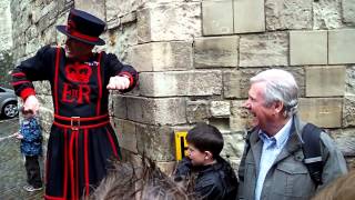 An entertaining Beefeater tour at the Tower of London [upl. by Oringa398]