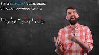 Partial Fractions  Repeating and irreducible Quadratic Terms [upl. by Adiahs]